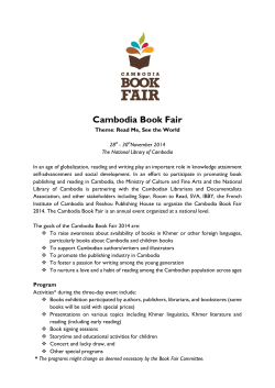 Cambodia Book Fair