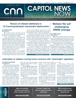 Workers file suit challenging OPERS change Person of interest detained in