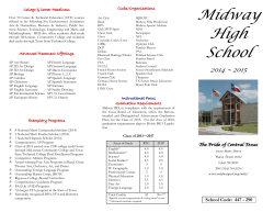Midway College &amp; Career Readiness
