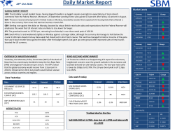 Daily Market Report 28 Oct 2014 Market Levels