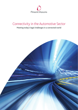 Connectivity in the Automotive Sector