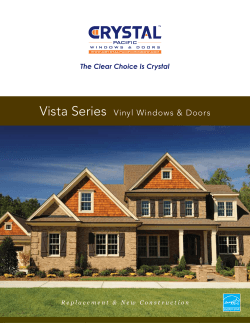Vista Series Vinyl Windows &amp; Doors