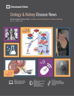 Urology Kidney Disease News 17