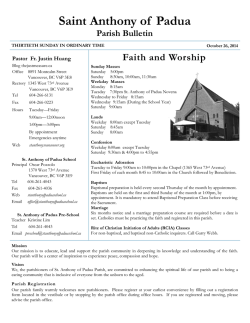 Faith and Worship