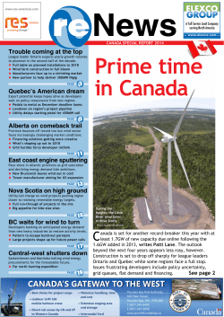 re News Prime time in Canada