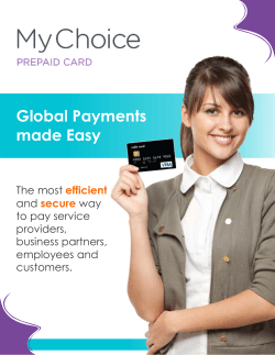Global Payments made Easy The most