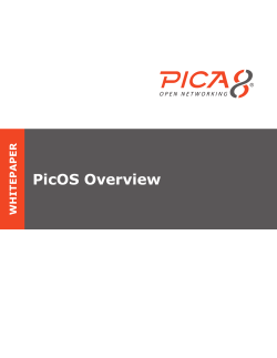 PicOS Overview WHITEPAPER