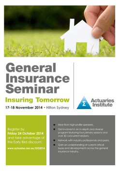 General Insurance Seminar