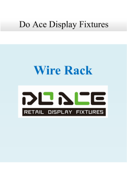 Wire Rack Do Ace Display Fixtures