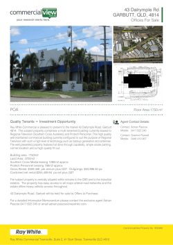 43 Dalrymple Rd GARBUTT, QLD, 4814 Offices For Sale POA