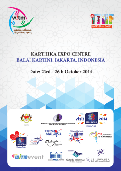 KARTHIKA EXPO CENTRE Date: 23rd - 26th October 2014 WORLD on SALE