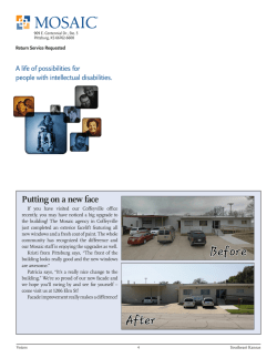 Putting on a new face A life of possibilities for