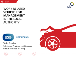 WORK RELATED IN THE LOCAL  VEHICLE RISK