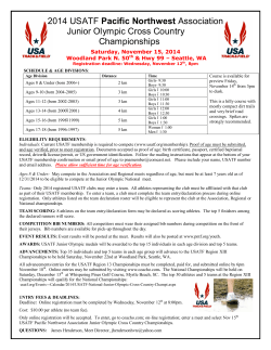 2014 USATF Association Junior Olympic Cross Country Championships