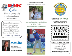 Brevard County, FL Sister City Golf Tournament 5th  Annual
