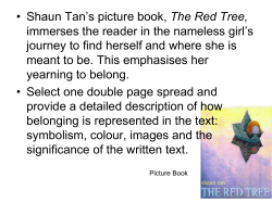 The Red Tree, immerses the reader in the nameless girl’s