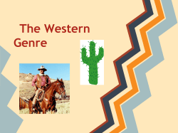 The Western Genre