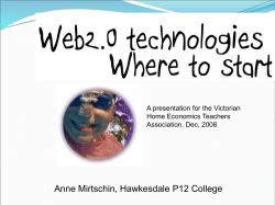 Anne Mirtschin, Hawkesdale P12 College A presentation for the Victorian