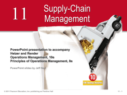 11 Supply-Chain Management
