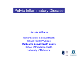 Pelvic Inflammatory Disease Hennie Williams