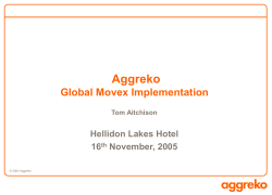 Aggreko Global Movex Implementation Hellidon Lakes Hotel 16