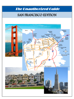 SAN FRANCISCO EDITION The Unauthorized Guide