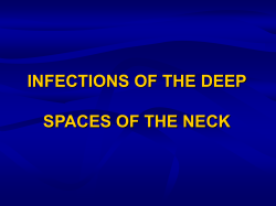INFECTIONS OF THE DEEP SPACES OF THE NECK