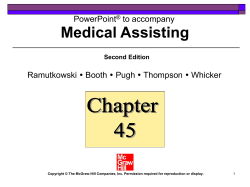 Medical Assisting PowerPoint to accompany