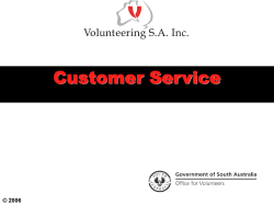 Customer Service © 2006