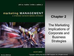 The Marketing Implications of Corporate and Business