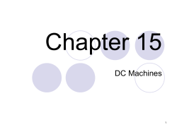 Chapter 15 DC Machines 1