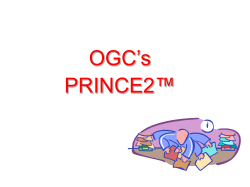 OGC’s PRINCE2™