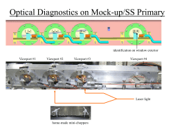 Optical Diagnostics on Mock-up/SS Primary