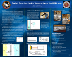 Rocket Car driven by the Vaporization of liquid Nitrogen Objective Experiment Demonstration