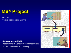 MS Project 