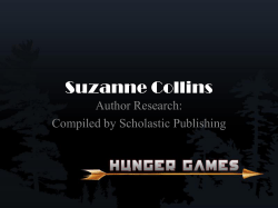 Suzanne Collins Author Research: Compiled by Scholastic Publishing