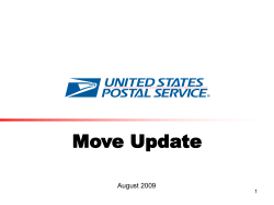 Move Update August 2009 1