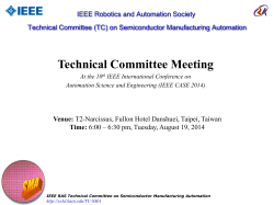 IEEE Robotics and Automation Society