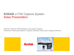KODAK Sales Presentation