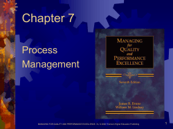 Chapter 7 Process Management 1
