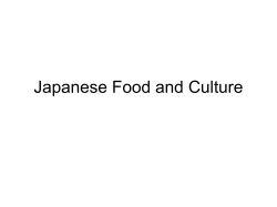 Japanese Food and Culture: A Guide to Traditional Cuisine