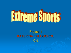 Project 1 C’9 KATERINA THEODOROU