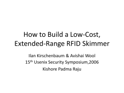 How to Build a Low-Cost, Extended-Range RFID Skimmer 15