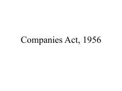 Companies Act, 1956