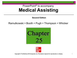 Medical Assisting PowerPoint to accompany