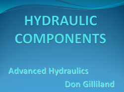 Advanced Hydraulics Don Gilliland