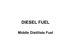 DIESEL FUEL Middle Distillate Fuel