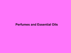 Perfumes and Essential Oils