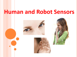Human and Robot Sensors 1