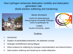 How hydrogen enhances dislocation mobility and dislocation generation rate